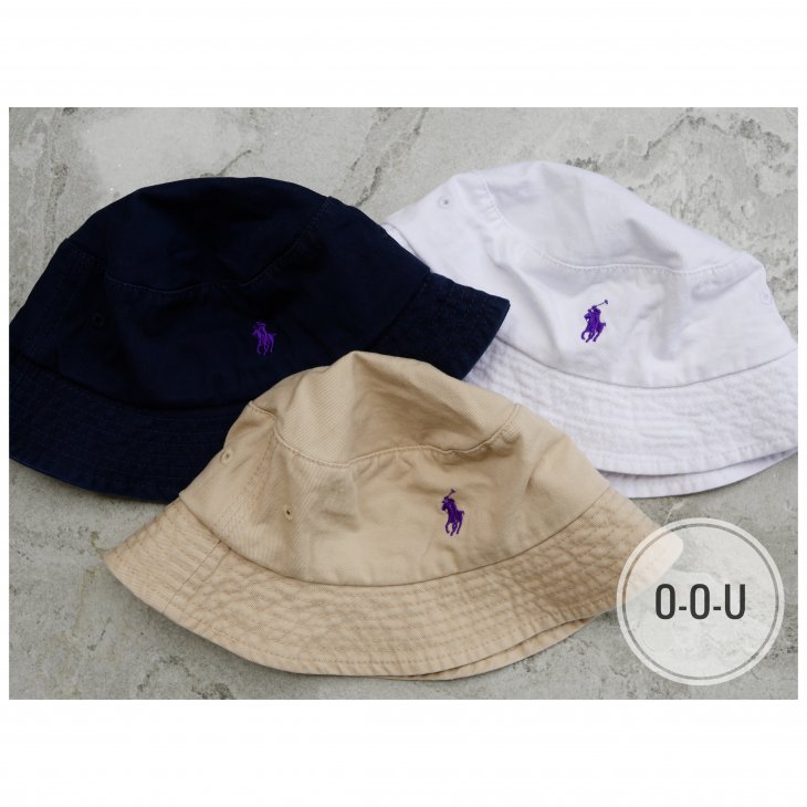 POLO RALPH LAUREN COTTON BUCKET HAT