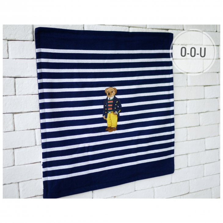 POLO RALPH LAUREN POLO BEAR THROW PILLOW