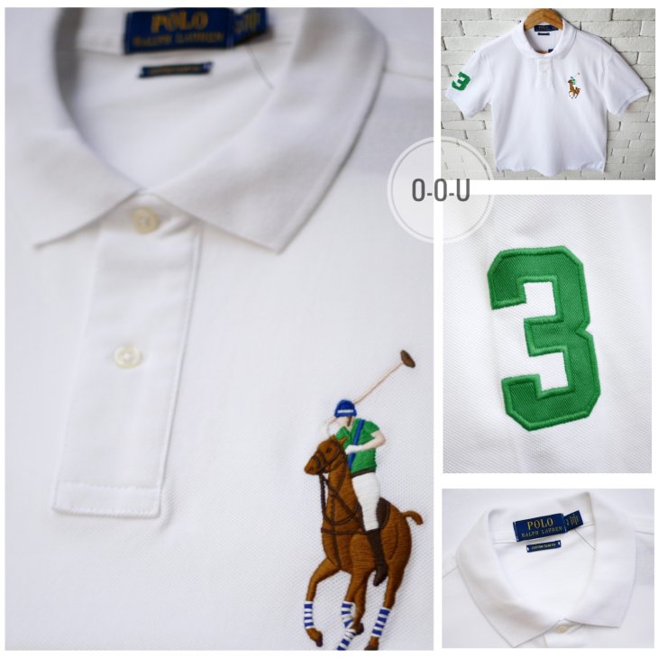 POLO RALPH LAUREN CUSTOM SLIM FIT BIG PONY POLO SHIRT