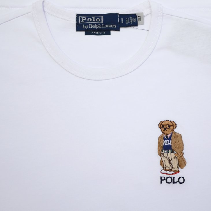 POLO RALPH LAUREN CLASSIC POLO BEAR SLUB JERSEY T-SHIRT