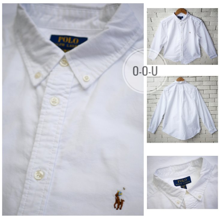POLO RALPH LAUREN BOYS COTTON OXFORD SHIRT