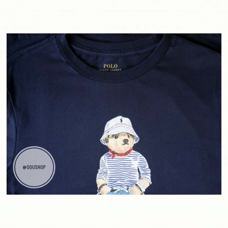 POLO RALPH LAUREN BEAR BOYS COTTON T-SHIRT