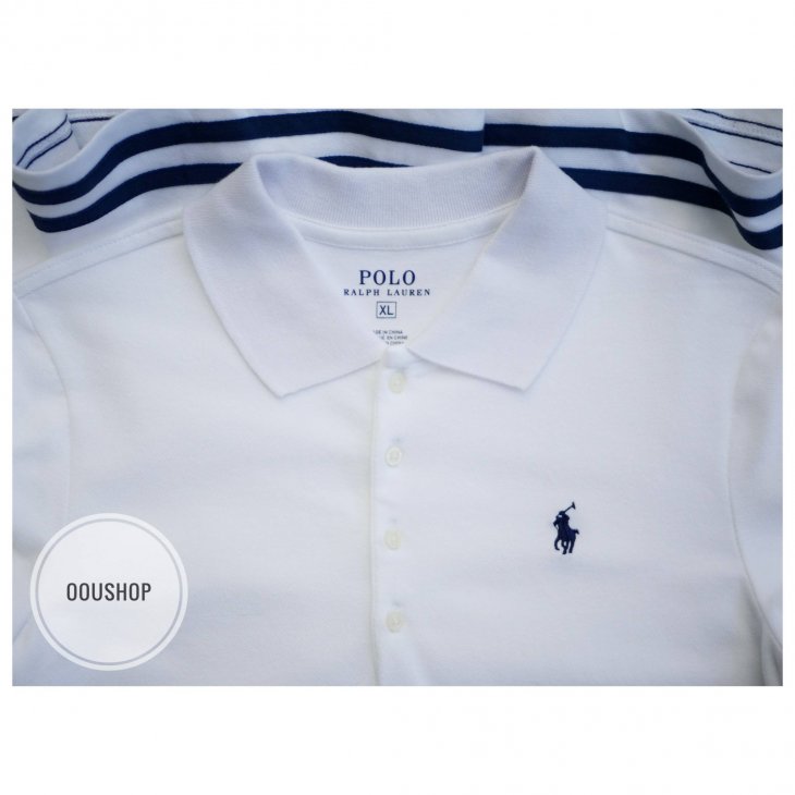 POLO RALPH LAUREN GIRLS STRIPED STRETCH MESH POLO DRESS