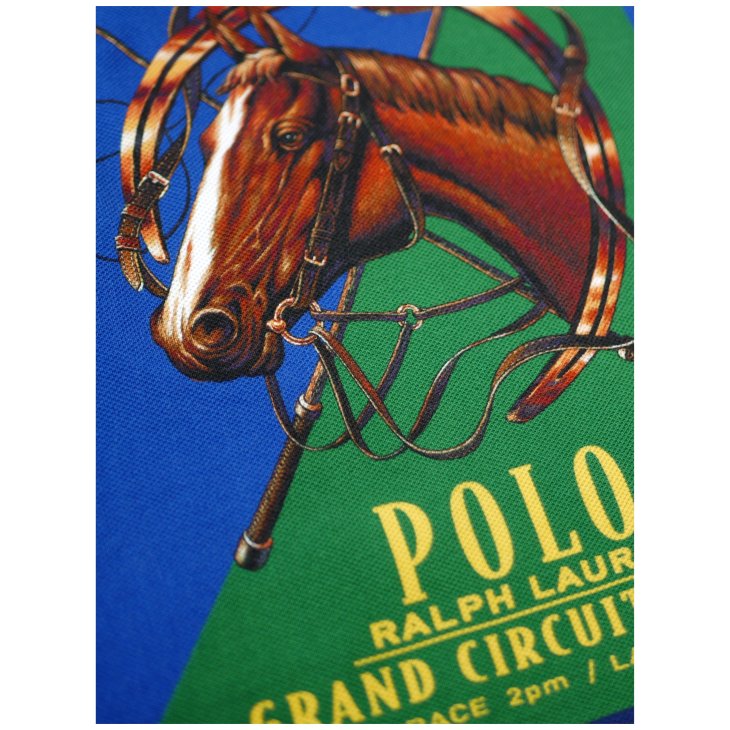 POLO RALPH LAUREN CLASSIC FIT EQUESTRIAN MESH POLO SHIRT