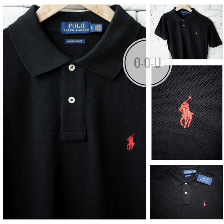 POLO RALPH LAUREN CUSTOM SLIM FIT POLO SHIRT