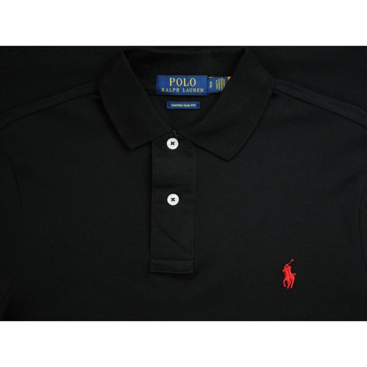 POLO RALPH LAUREN CUSTOM SLIM FIT POLO SHIRT