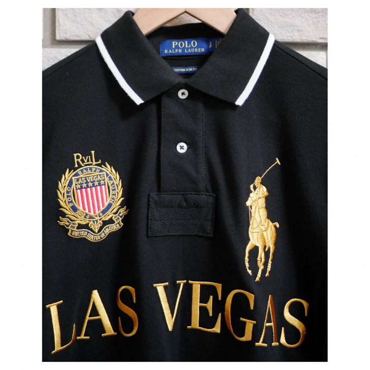 POLO RALPH LAUREN CUSTOM SLIM FIT RUGBY POLO