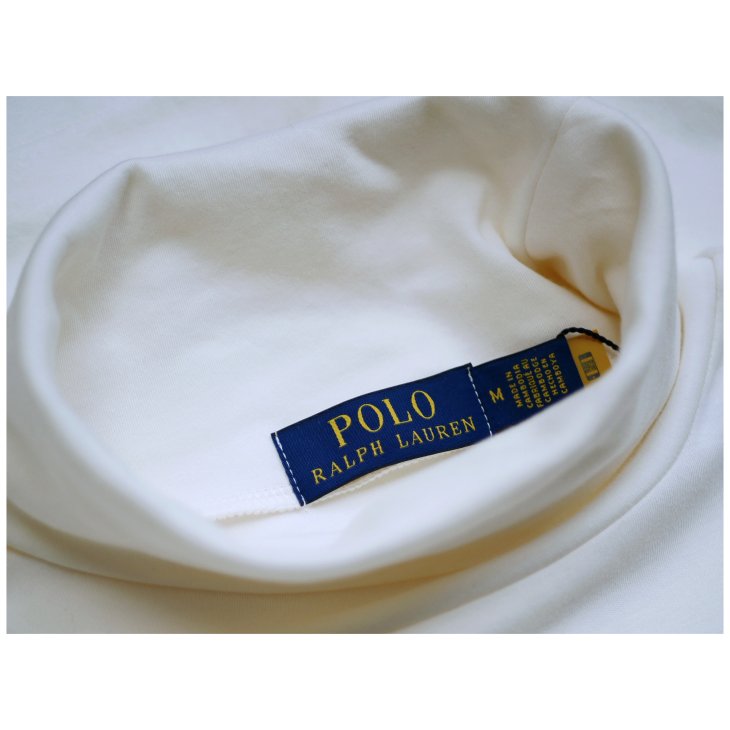 POLO RALPH LAUREN SOFT COTTON TURTLENECK