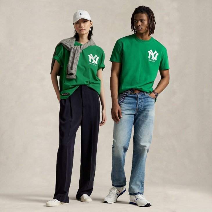 POLO RALPH LAUREN CLASSIC FIT YANKEES T-SHIRT