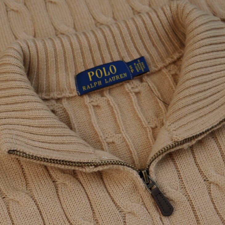 POLO RALPH LAUREN CABLE-KNIT WOOL-CASHMERE JUMPER