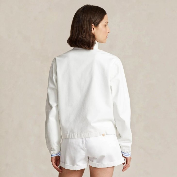 POLO RALPH LAUREN WOMEN COTTON CANVAS JACKET