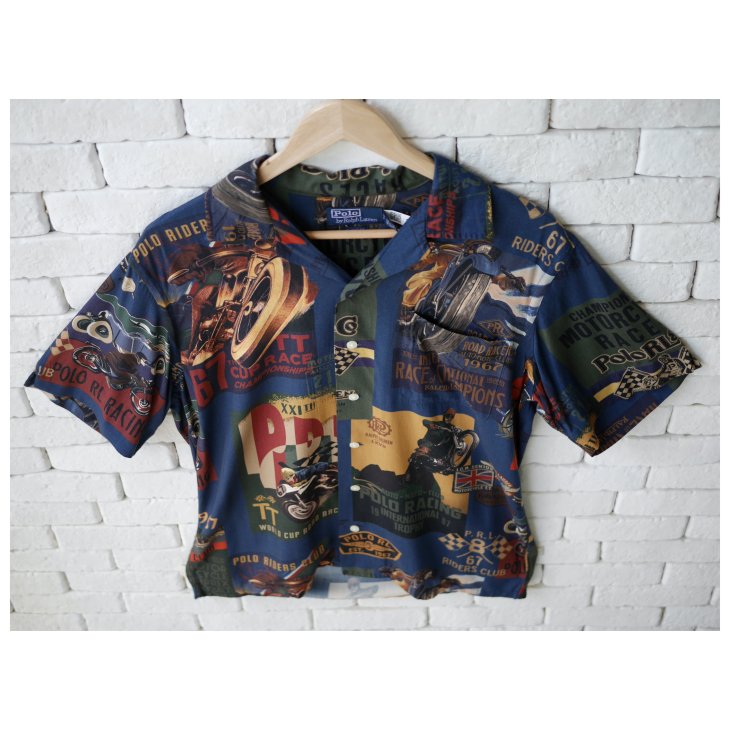 POLO RALPH LAUREN CLASSIC FIT PRINT CAMP SHIRT