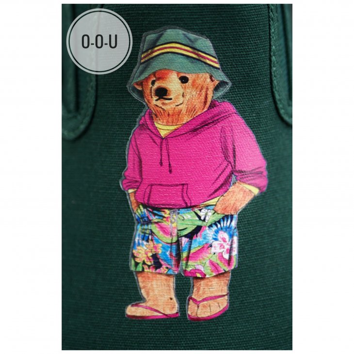 POLO RALPH LAUREN KEATON POLO BEAR CANVAS SNEAKER