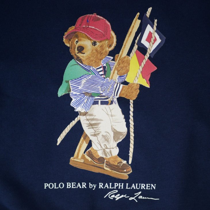 POLO RALPH LAUREN KIDS POLO BEAR FLEECE SWEATSHIRT