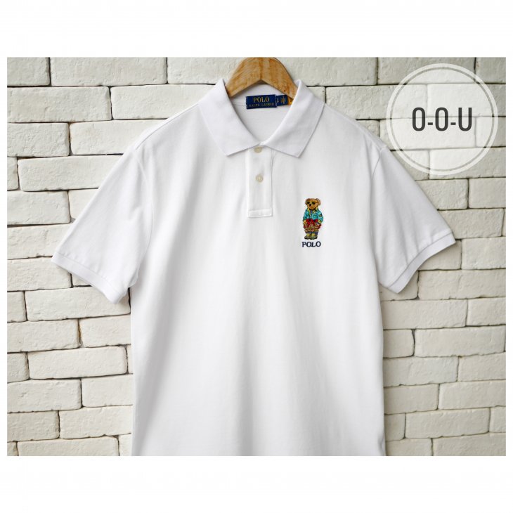 POLO RALPH LAUREN CUSTOM FIT POLO BEAR POLO SHIRT