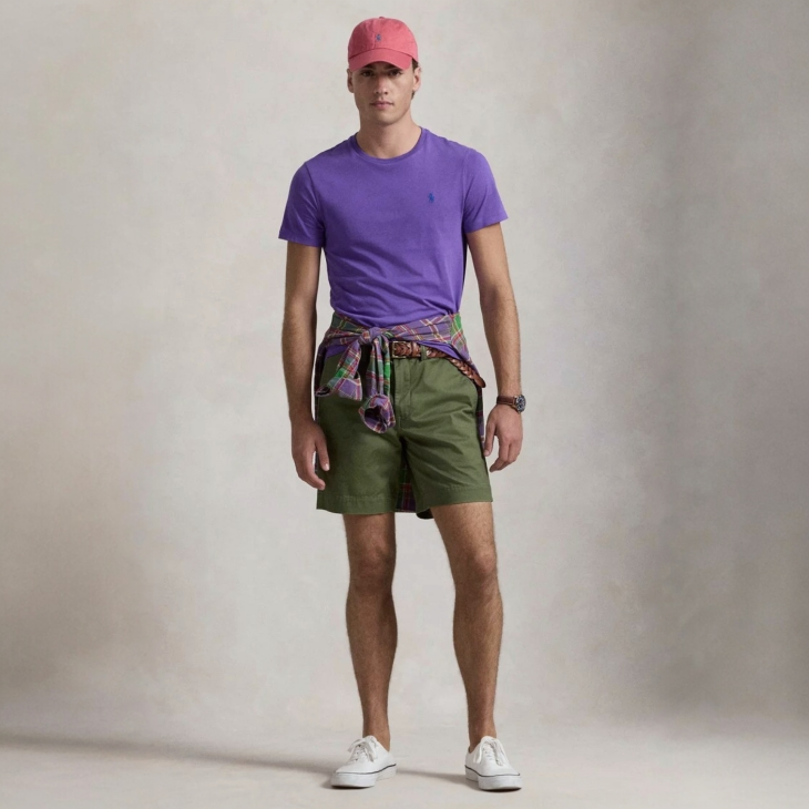 POLO RALPH LAUREN 7-INCH STRETCH STRAIGHT FIT CHINO SHORT