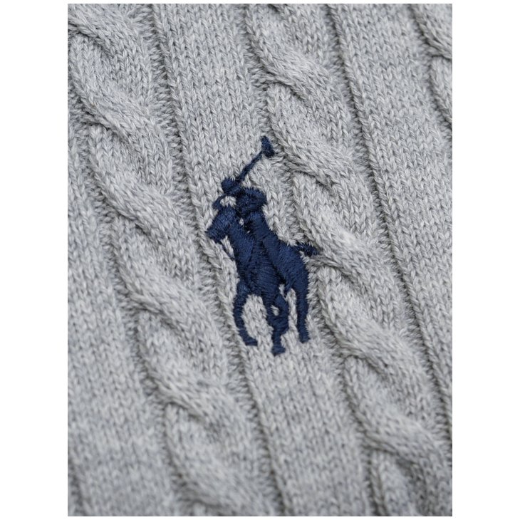 POLO RALPH LAUREN MINI CABLE COTTON CARDIGAN