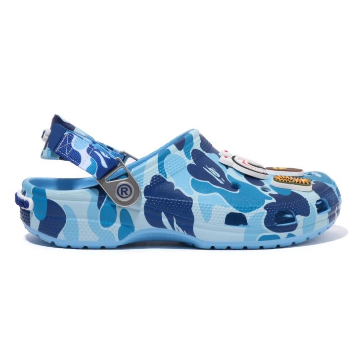 BAPE X CROCS CLASSIC KIDS CLOG