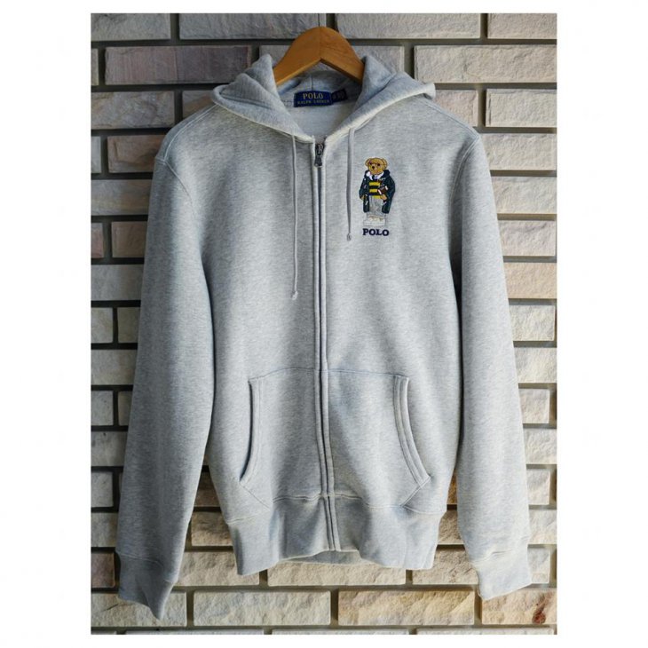 POLO BEAR FLEECE HOODIE