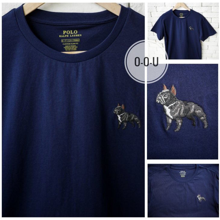 POLO RALPH LAUREN FRENCH BULLDOG JERSEY T-SHIRT