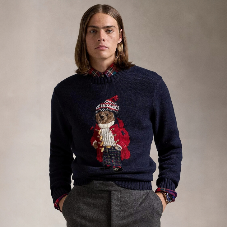 POLO RALPH LAUREN POLO BEAR SWEATER