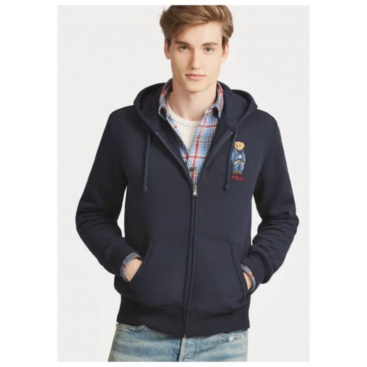 POLO BEAR FLEECE HOODIE