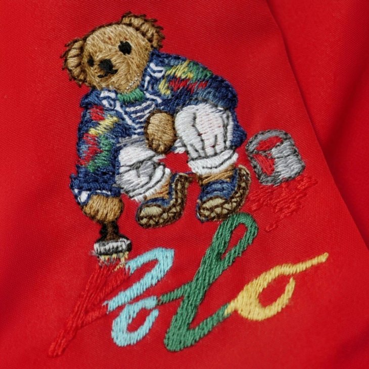 POLO RALPH LAUREN KIDS TRAVELER POLO BEAR SWIM TRUNK