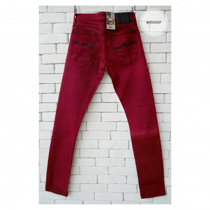 NUDIE JEANS TIGHT LONG JOHN ORG BLACK EMBO