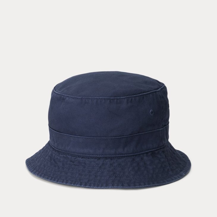 POLO RALPH LAUREN POLO BEAR TWILL BUCKET HAT