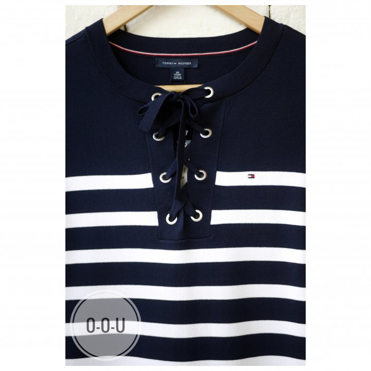 TOMMY HILFIGER STRIPED DRESS