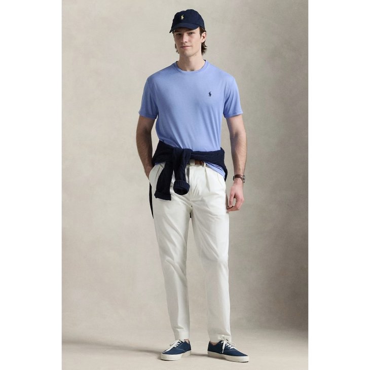 POLO RALPH LAUREN CUSTOM SLIM FIT CREWNECK T-SHIRT