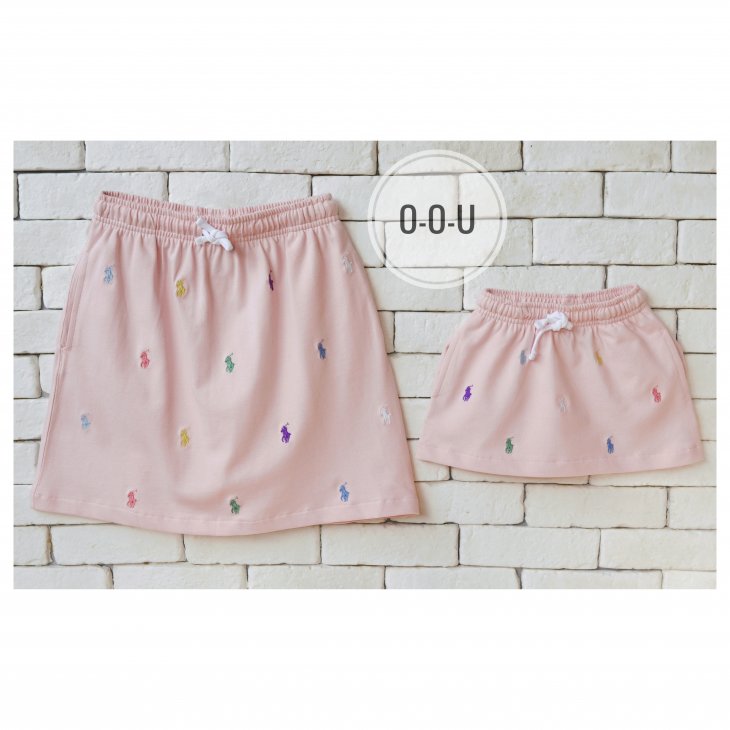 POLO RALPH LAUREN GIRLS POLO PONY SKIRT