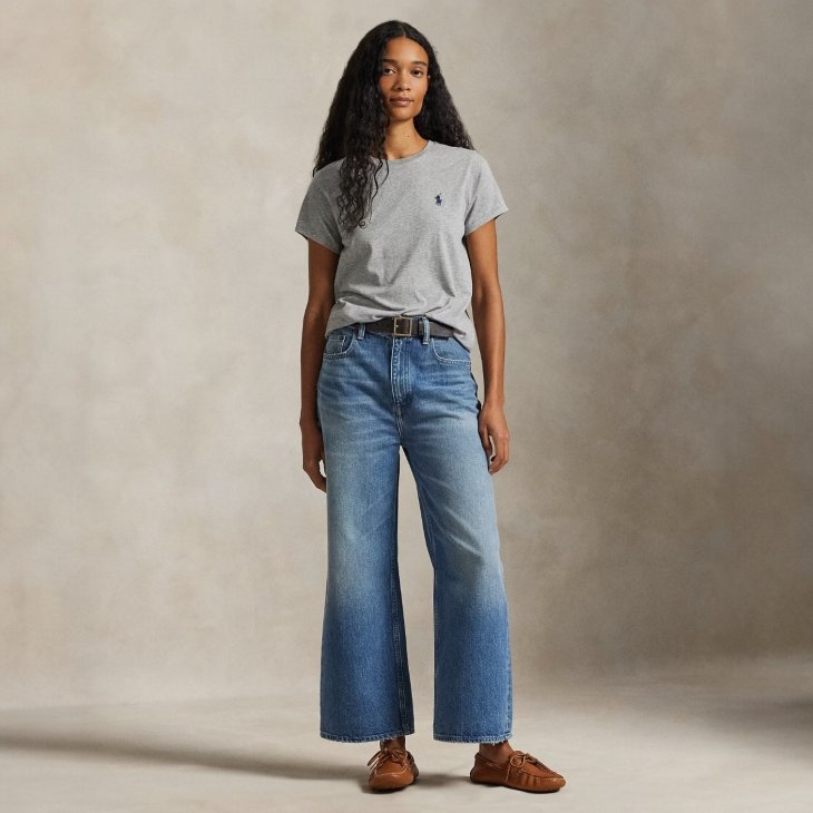 POLO RALPH LAUREN WOMEN COTTON JERSEY TEE