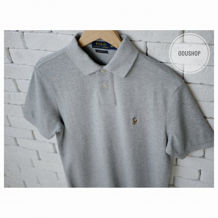 POLO RALPH LAUREN CUSTOM SLIM FIT POLO SHIRT
