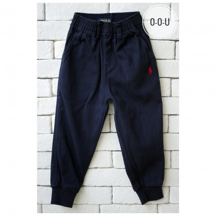 POLO RALPH LAUREN KIDS COTTON JOGGER PANTS