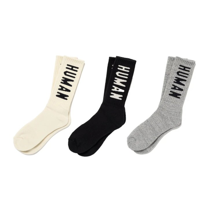 HUMAN MADE HM LOGO SOCKS
