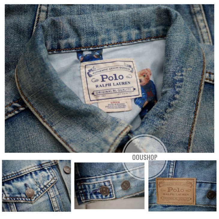 POLO RALPH LAUREN POLO BEAR TRUCKER JACKET