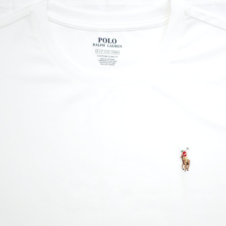 POLO RALPH LAUREN CUSTOM SLIM FIT COTTON T-SHIRT