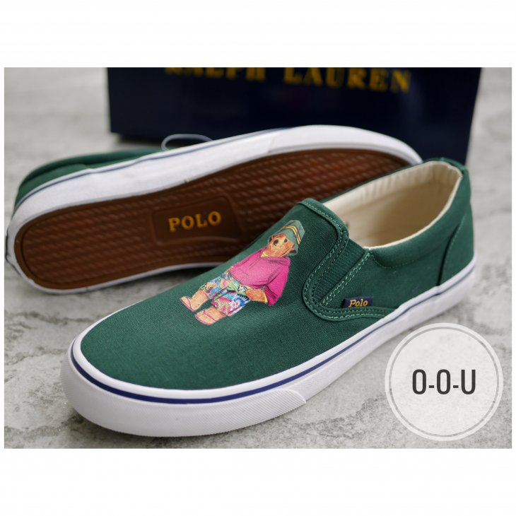 POLO RALPH LAUREN KEATON POLO BEAR CANVAS SNEAKER