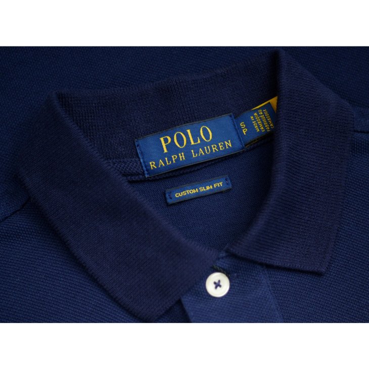 POLO RALPH LAUREN CUSTOM SLIM FIT POLO SHIRT