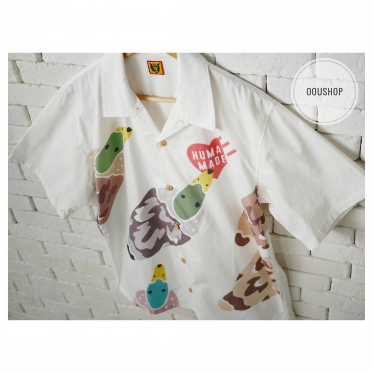 HUMAN MADE DUCK ALOHA SHIRT