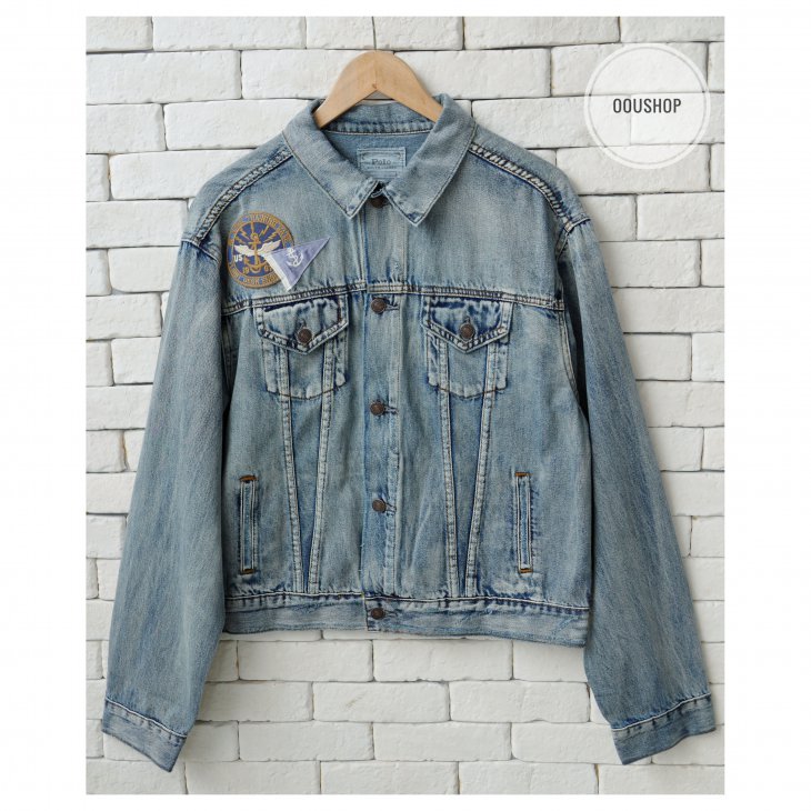 POLO RALPH LAUREN POLO BEAR TRUCKER JACKET