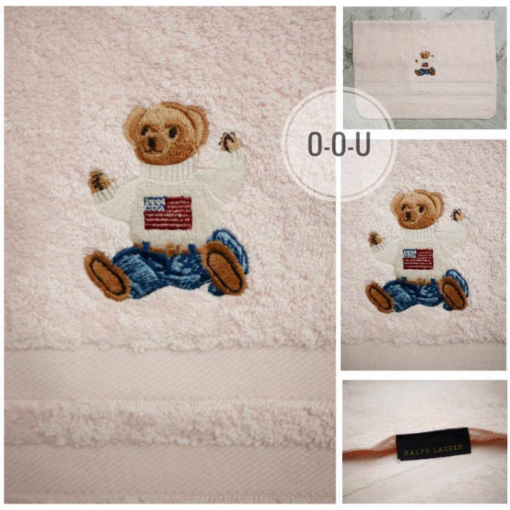 POLO RALPH LAUREN POLO BEAR FACE TOWEL