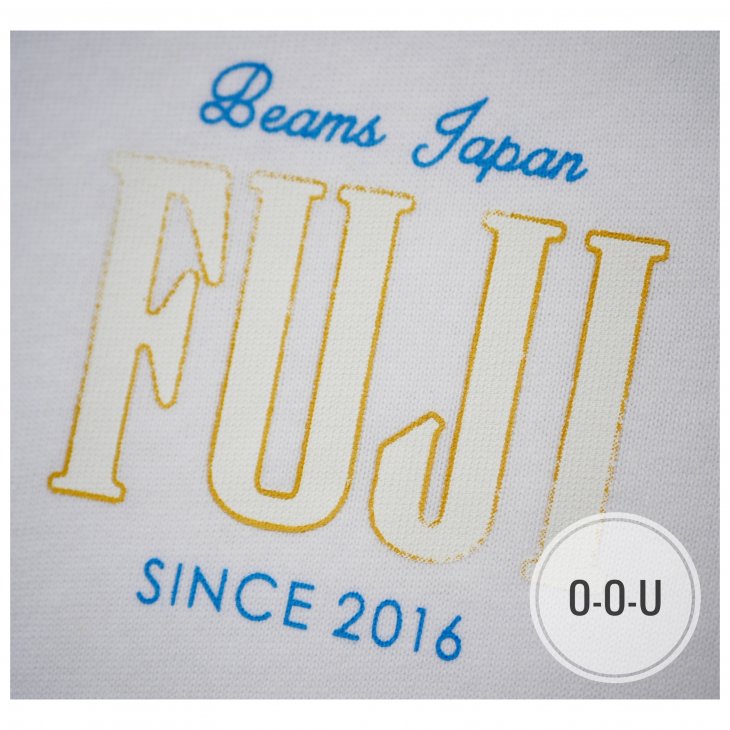 BEAMS JAPAN FUJI PRINT TEE