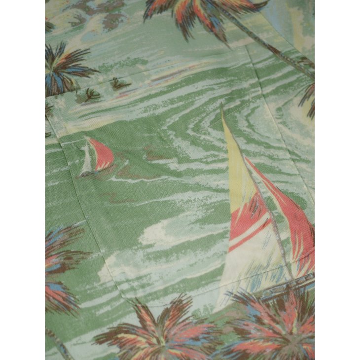 POLO RALPH LAUREN CLASSIC FIT TROPICAL-PRINT CAMP SHIRT