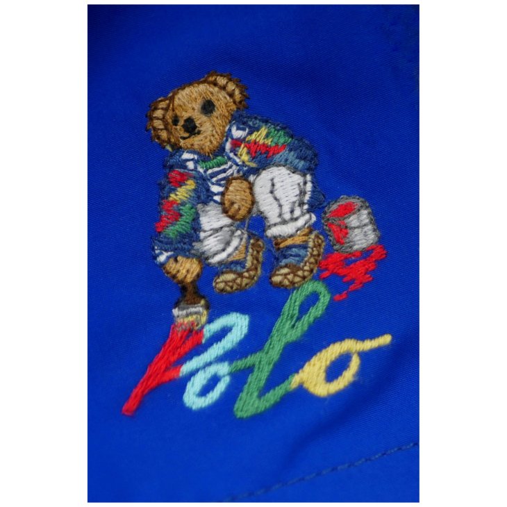 POLO RALPH LAUREN KIDS TRAVELER POLO BEAR SWIM TRUNK