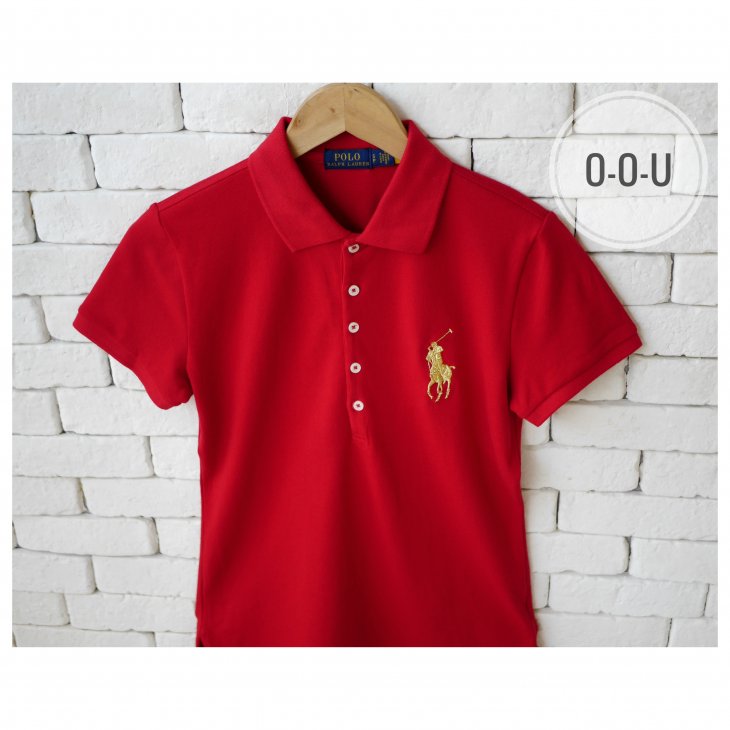POLO RALPH LAUREN WOMEN SLIM FIT POLO SHIRT