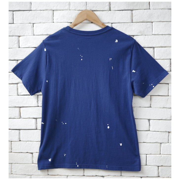 POLO RALPH LAUREN BOYS BIG PONY PAINT-SPLATTER-PRINT COTTON TEE