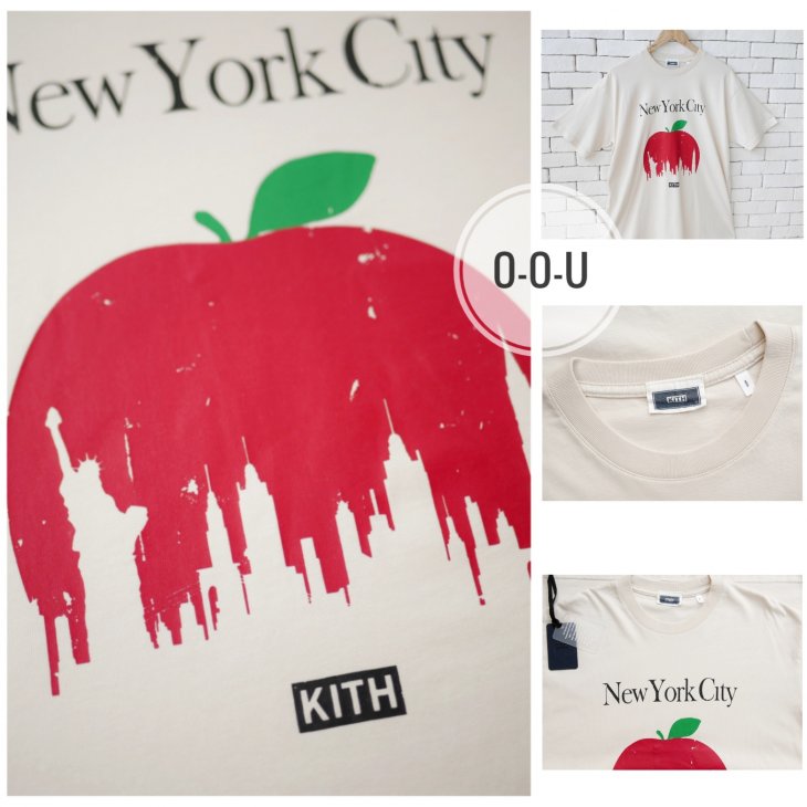 KITH BIG APPLE VINTAGE TEE