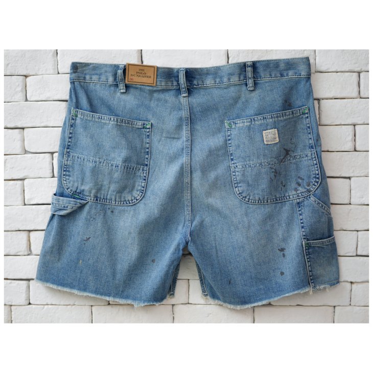 POLO RALPH LAUREN 16.5CM RELAXED FIT CUT-OFF DENIM SHORT